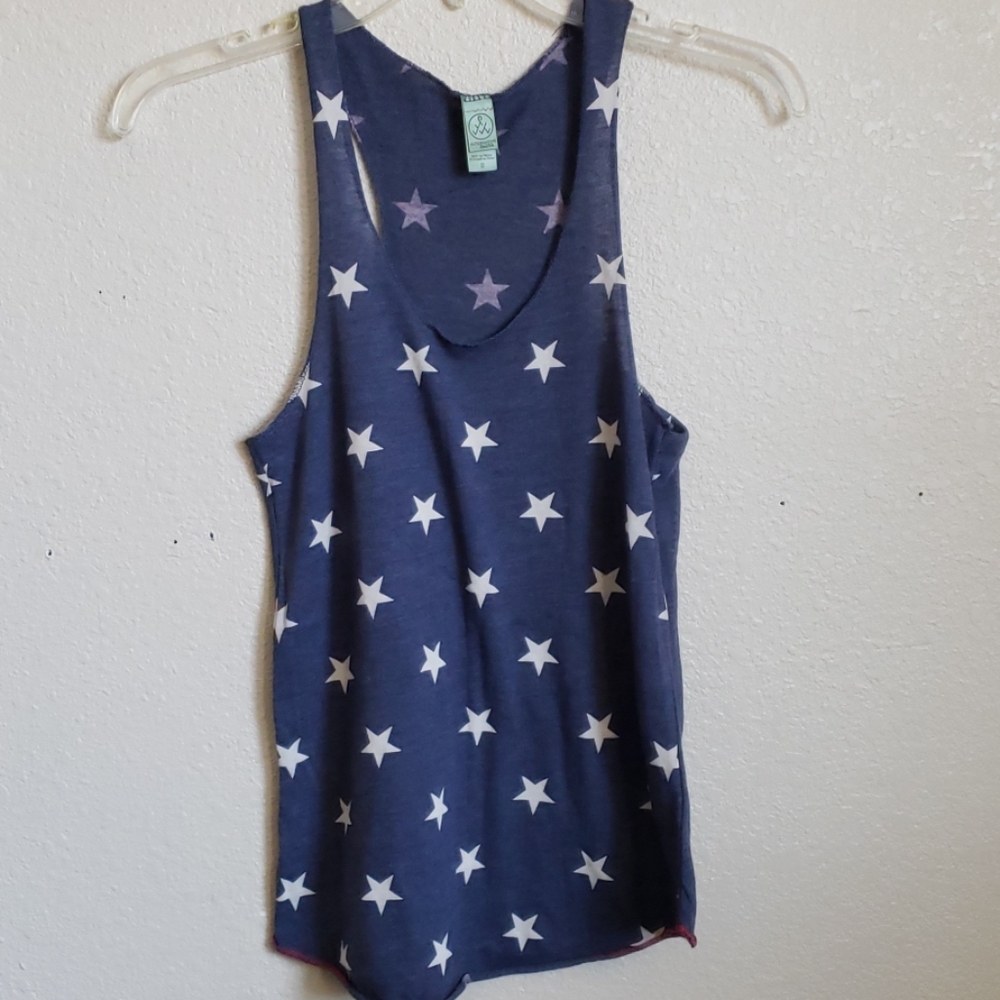 🌊ALTERNATIVE APPAREL || racerback star tank